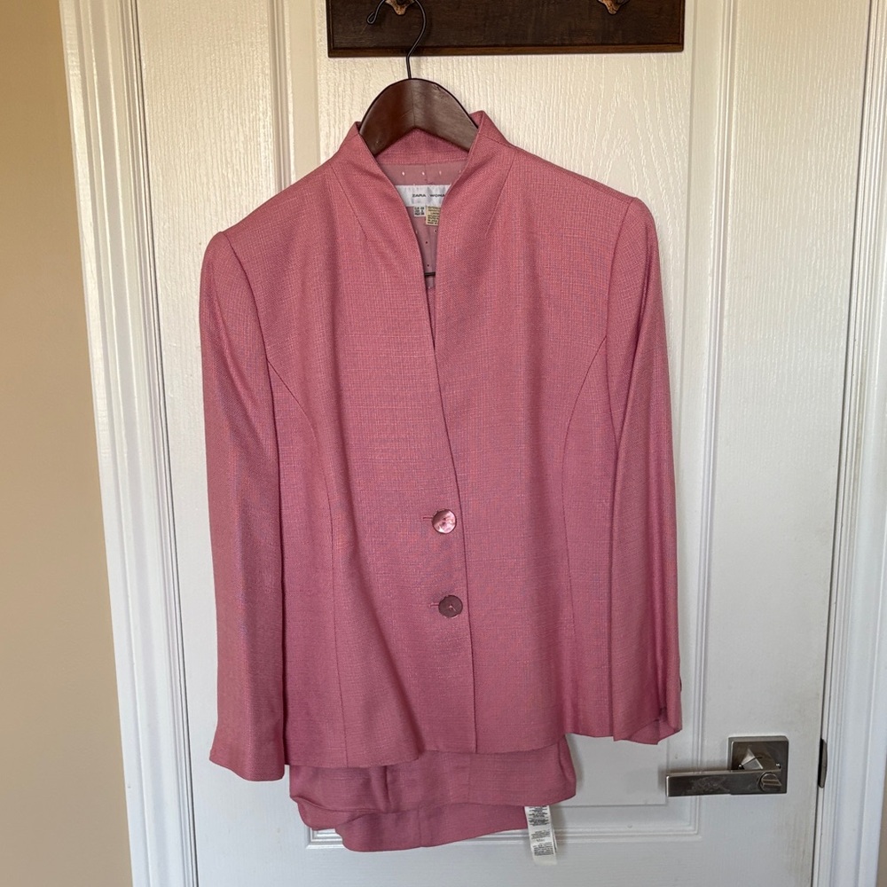 Zara Pink Women's Blazer , skirt suit